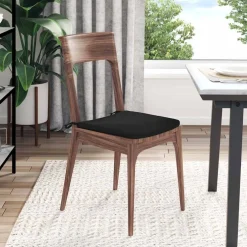 vidaXL Zitkussens 4 st Microvezel Stof Zwart 40 x 40 x 3 cm