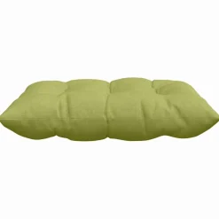 vidaXL Zitkussens 4 st Stof Lichtgroen 40 x 40 x 12 cm