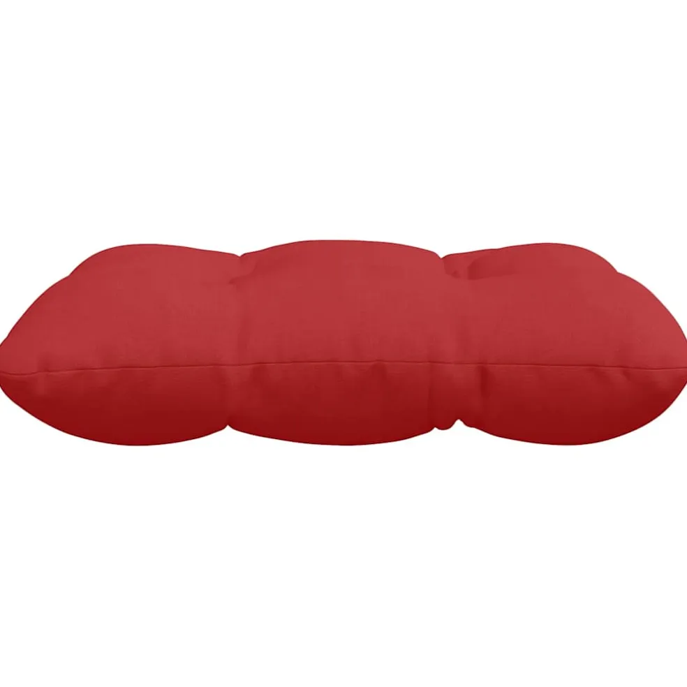 vidaXL Zitkussens 4 st Stof Rood 40 x 40 x 12 cm