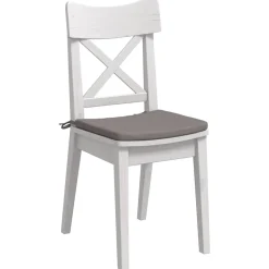 vidaXL Zitkussens 4 st Stof Taupe 40 x 40 x 3 cm