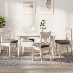 vidaXL Zitkussens 4 st Stof Taupe 40 x 40 x 12 cm