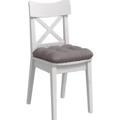 vidaXL Zitkussens 4 st Stof Taupe 40 x 40 x 12 cm
