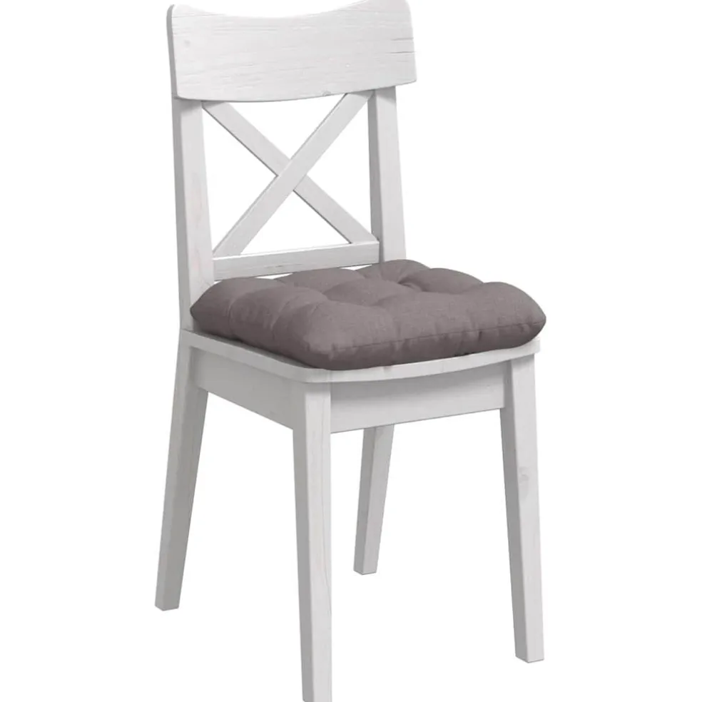 vidaXL Zitkussens 4 st Stof Taupe 40 x 40 x 12 cm