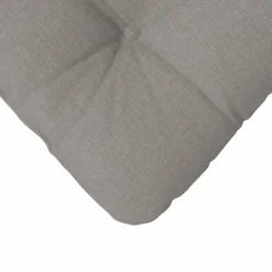 vidaXL Zitkussens 4 st Stof Taupe 40 x 40 x 12 cm