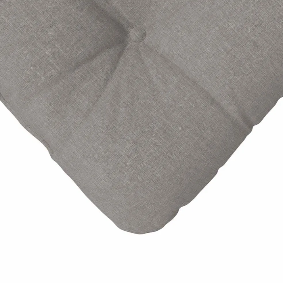 vidaXL Zitkussens 4 st Stof Taupe 40 x 40 x 12 cm