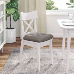 vidaXL Zitkussens 4 st Stof Taupe 40 x 40 x 12 cm