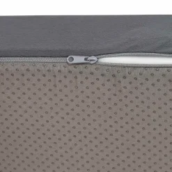 vidaXL Zitkussen 40 x 40 x 10 cm PU Schuim Grijs