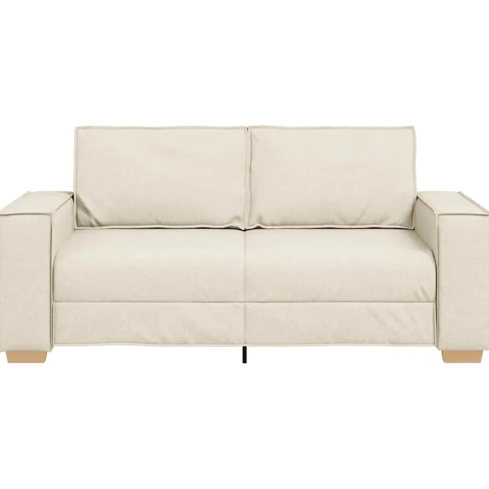vidaXL 2-zitsbank Linnen 180x78x84 cm