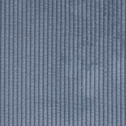 vidaXL 2-zitsbank met ligstoel L-vormig 125 cm linnen blauw