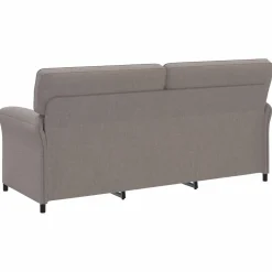 vidaXL 3-Zits Bank Taupe 198 x 83 x 95 cm