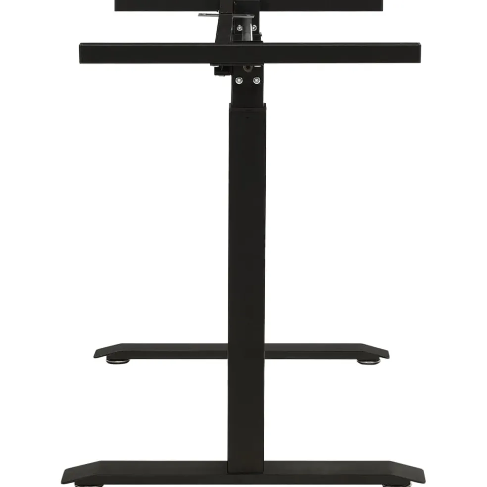 vidaXL Zit-stabureauframe met slinger handmatig zwart
