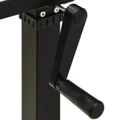 vidaXL Zit-stabureauframe met slinger handmatig zwart