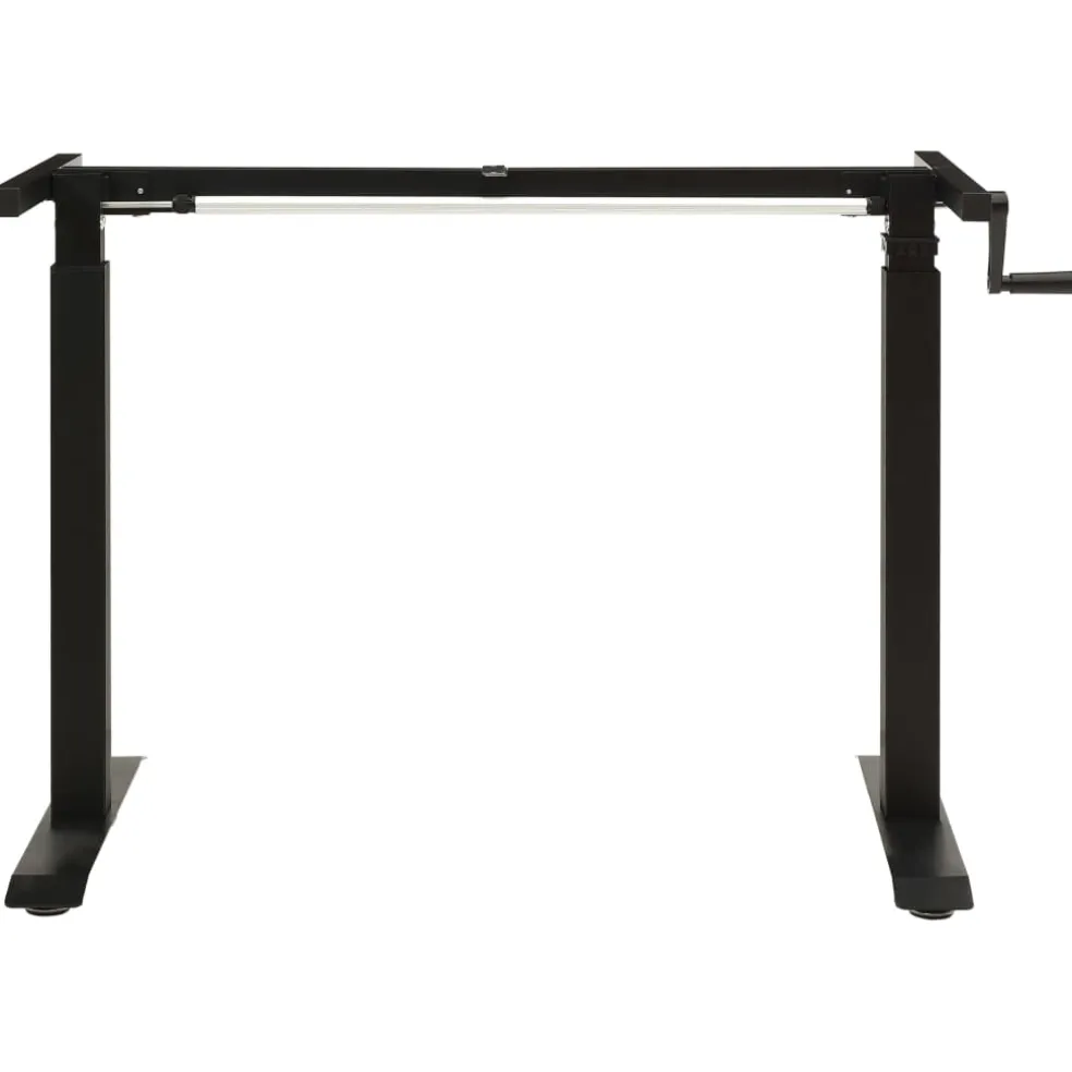 vidaXL Zit-stabureauframe met slinger handmatig zwart