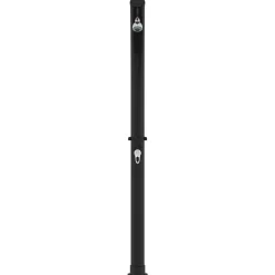 vidaXL Zonne Douche met Douchekop 20 l PVC, ABS, Zinklegering Zwart
