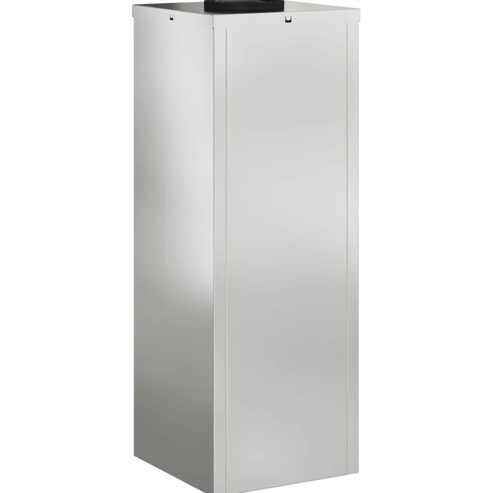 vidaXL Zonne LED Padverlichting 2 st Warmwit 18 x 18 x 50 cm