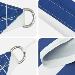 vidaXL Zonneschaduwzeil 2 x 2 m 100% Polyester Oxford Vierkant