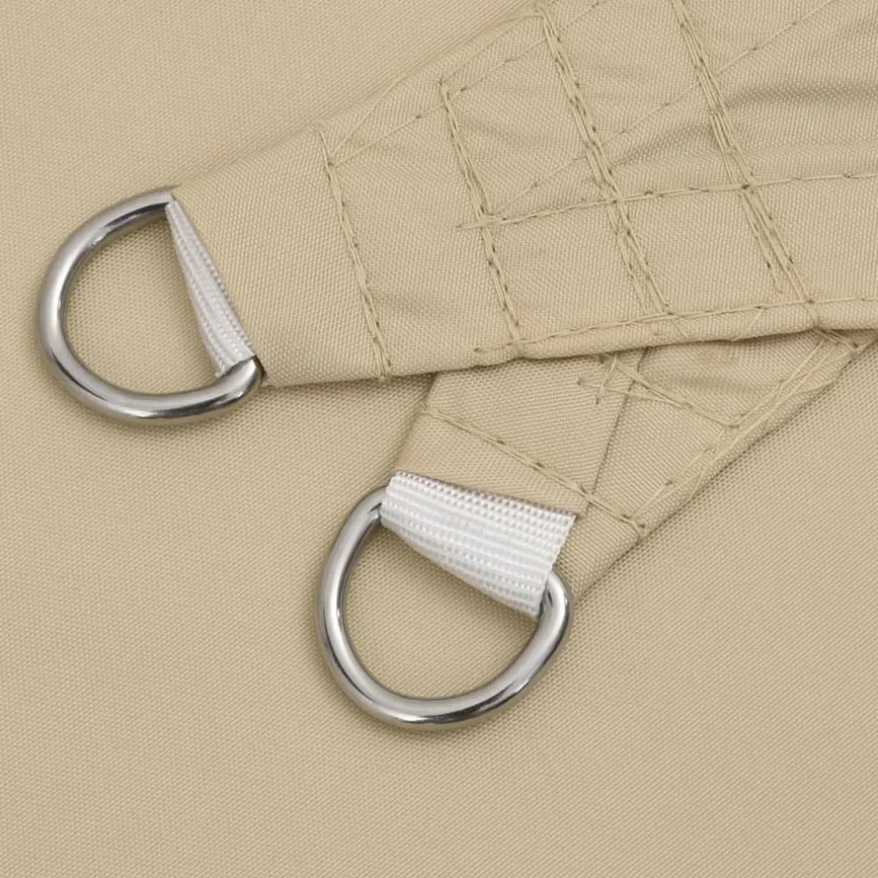 vidaXL Zonnescherm rechthoekig 4x6 m oxford stof beige