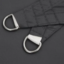 vidaXL Zonnescherm vierkant 3,6x3,6 m oxford stof antracietkleurig