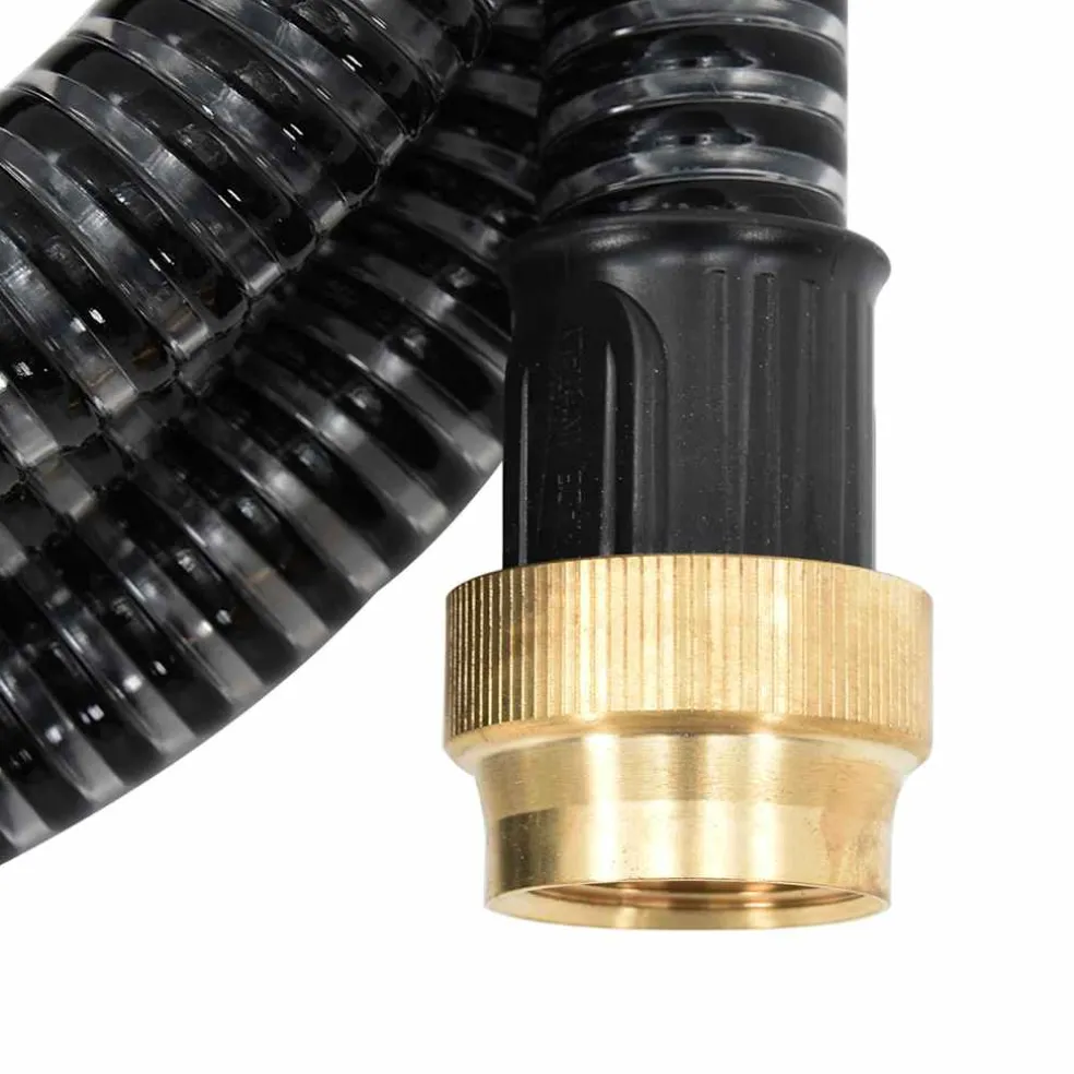 vidaXL Zuigslang met messing koppelingen 3 m 25 mm groen