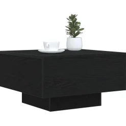 vidaXL Zwart eiken 55 x 55 x 31 cm Bewerkt hout