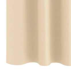 vidaXL Zwart-out Gordijnen met Ringen 2 st Crèmekleurig 140 x 140 cm