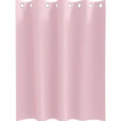vidaXL Zwart-out Gordijnen met Ringen 2 st Babyroze 140 x 140 cm