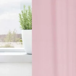 vidaXL Zwart-out Gordijnen met Ringen 2 st Babyroze 140 x 140 cm