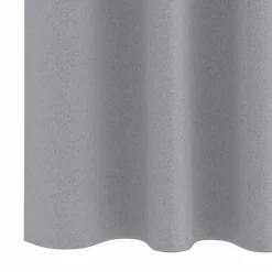 vidaXL Zwart-out Gordijnen met Ringen 2 st Lichtgrijs 245 x 140 cm
