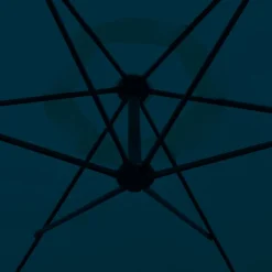 vidaXL Zweefparasol 3 m blauw