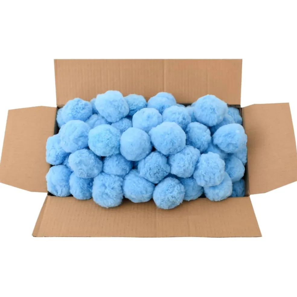 vidaXL Zwembadfilterbal antibacterieel 700 g polyetheen blauw