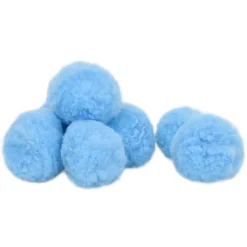 vidaXL Zwembadfilterbolletjes antibacterieel 1400 g polyetheen blauw