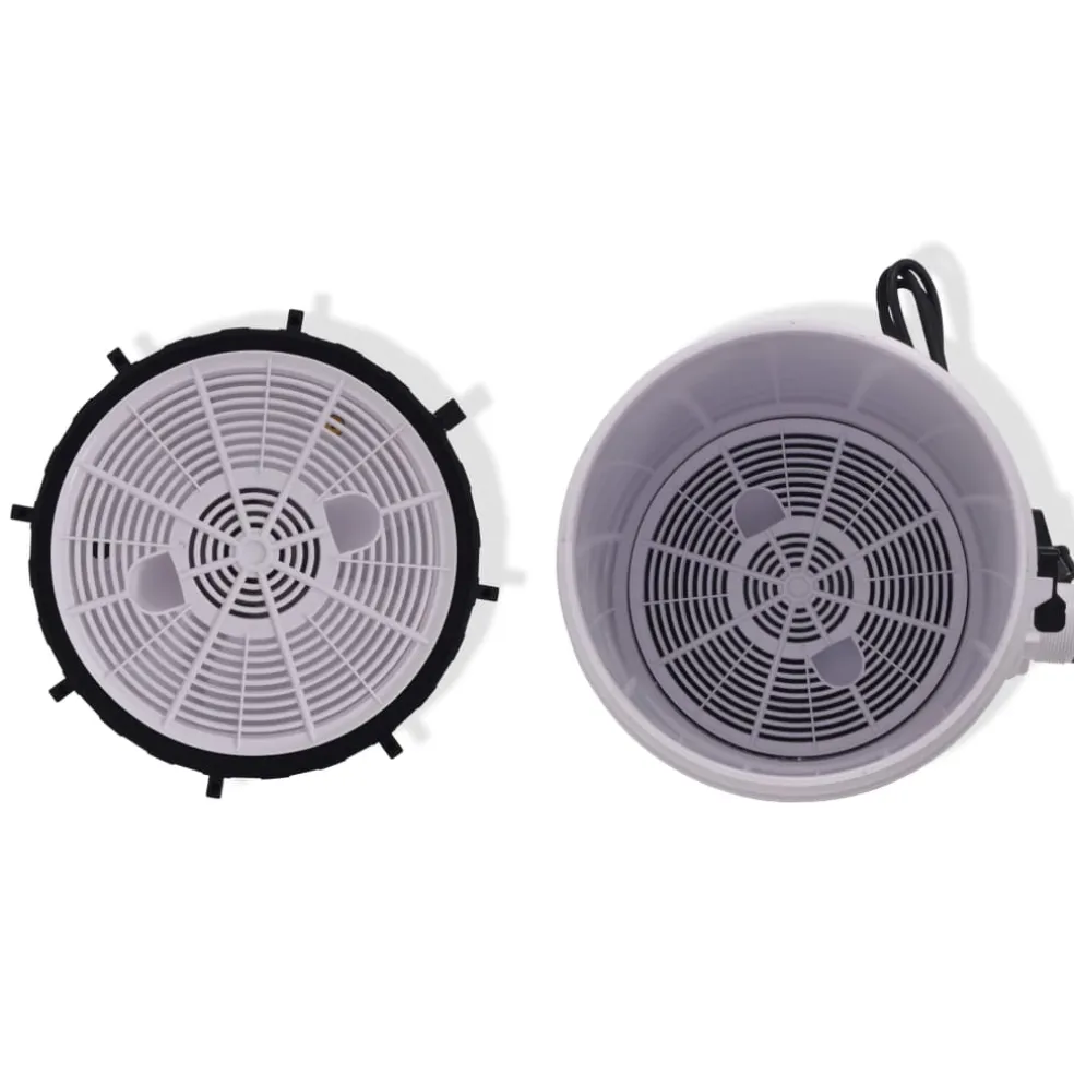 vidaXL Zwembadfilterpomp voor zwembaden 185 W 4,4 m³/u