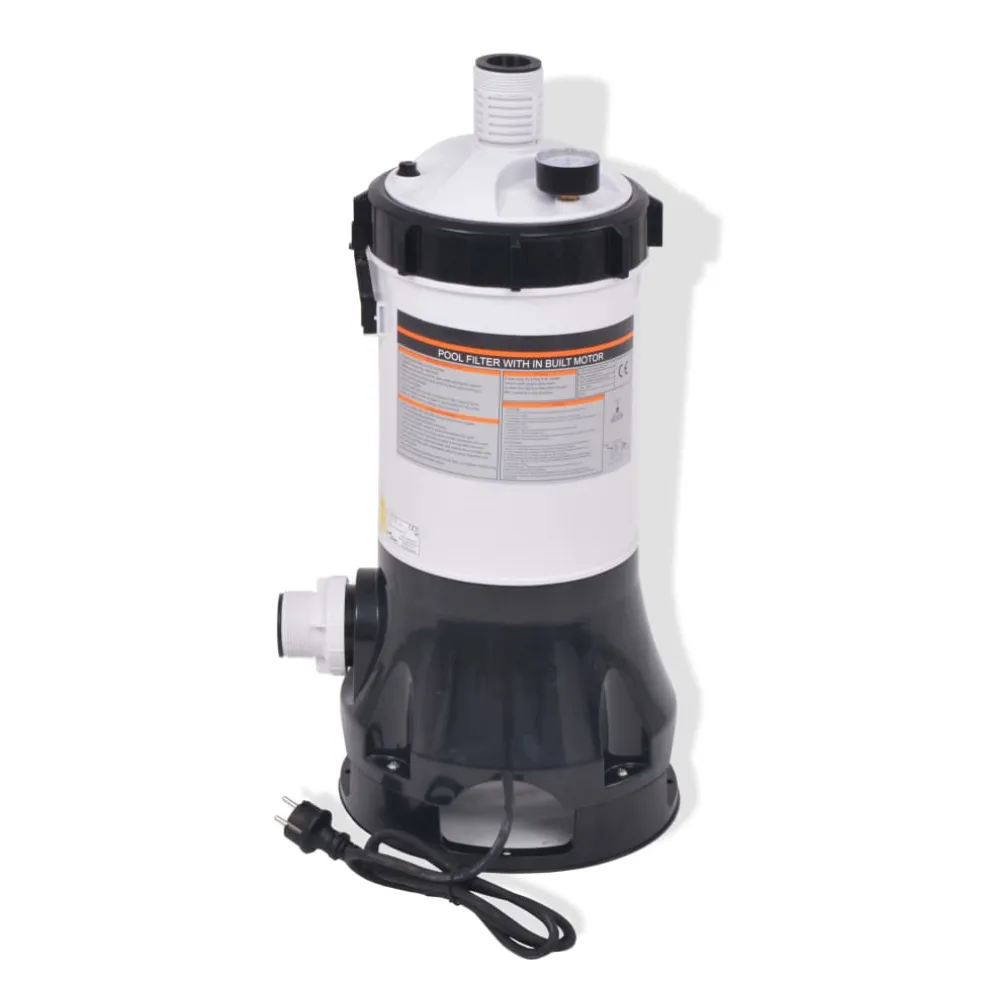 vidaXL Zwembadfilterpomp voor zwembaden 185 W 4,4 m³/u