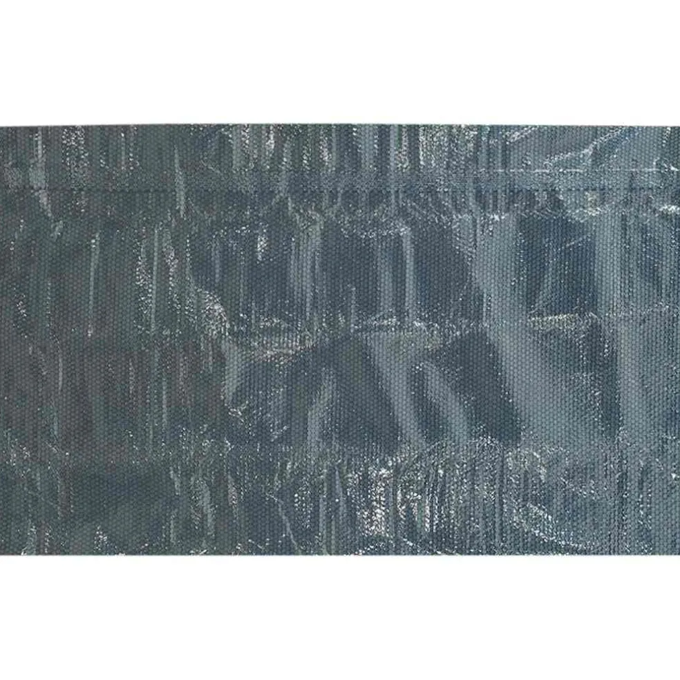 vidaXL Zwembadfolie solar drijvend 600x400 cm PE zwart en blauw