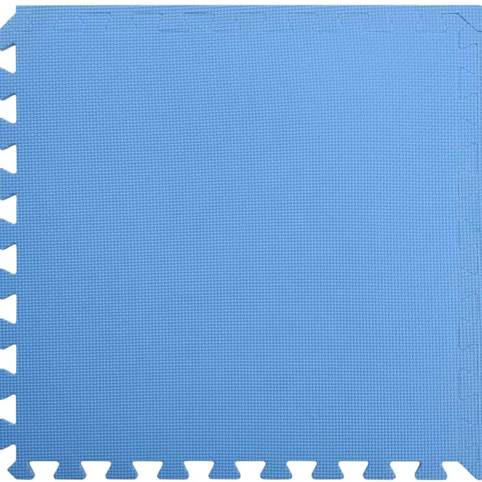 vidaXL Zwembad Grondmat 6 st Blauw 2,16 ㎡ EVA Schuim