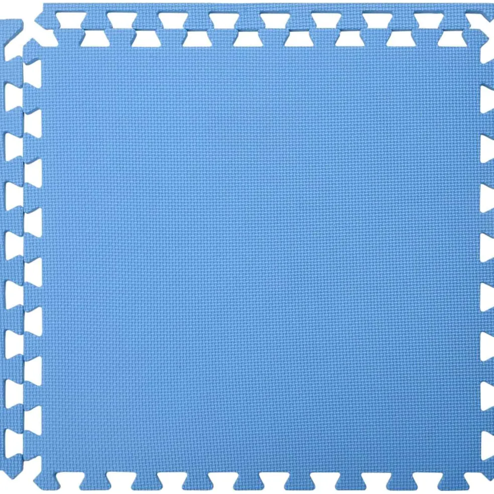 vidaXL Zwembad Grondmat 6 st Blauw 2,16 ㎡ EVA Schuim