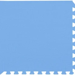 vidaXL Zwembad Grondmat 6 st Blauw 2,16 m² EVA Schuim
