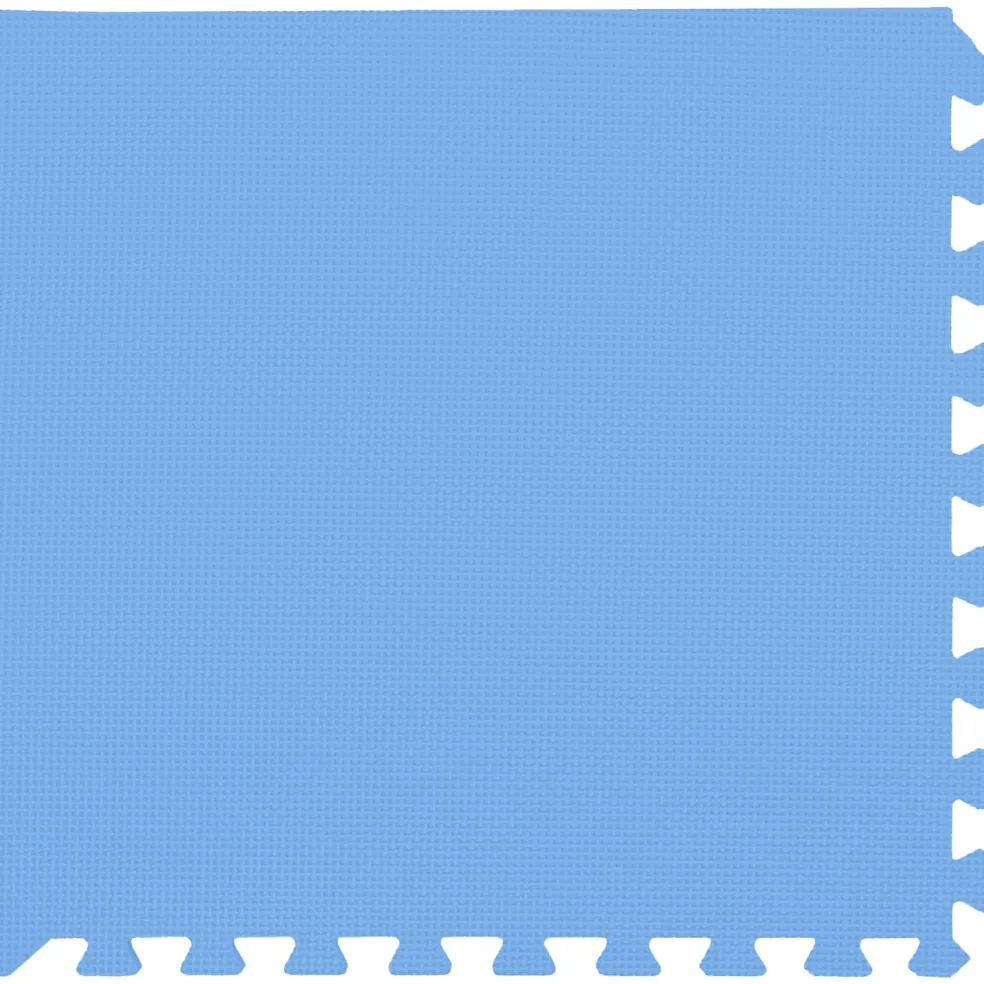 vidaXL Zwembad Grondmat 6 st Blauw 2,16 m² EVA Schuim