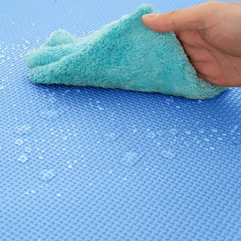 vidaXL Zwembad Grondmat 6 st Blauw 2,16 m² EVA Schuim