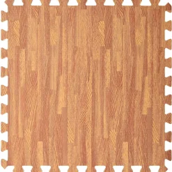 vidaXL Zwembad Grondmat 6 st Hout 4,32 ㎡ EVA Schuim