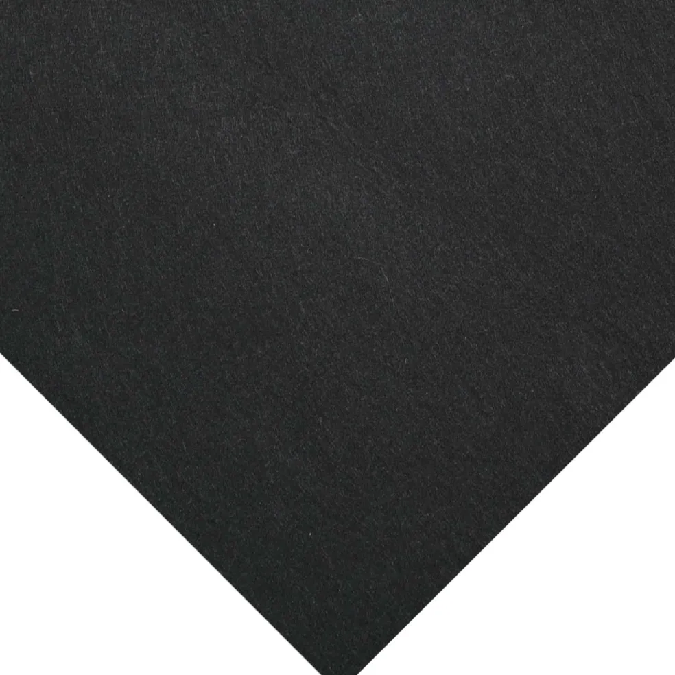 vidaXL Zwembad Grondzeil 300 x 220 x 0,1 cm Rechthoekig Zwart