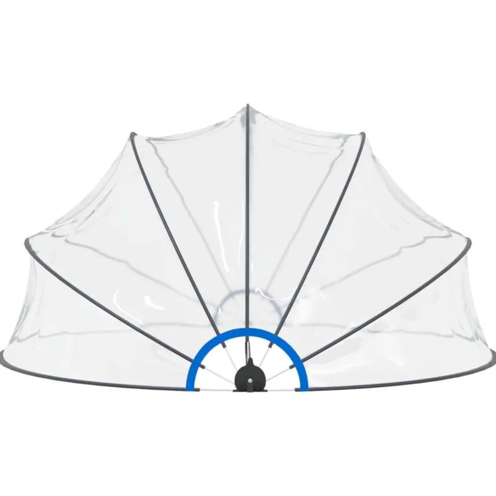 vidaXL Zwembadkoepel 440x220 cm