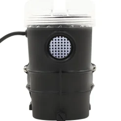 vidaXL Zwembadpomp met timer 0,25 pk 8000 L/u zwart