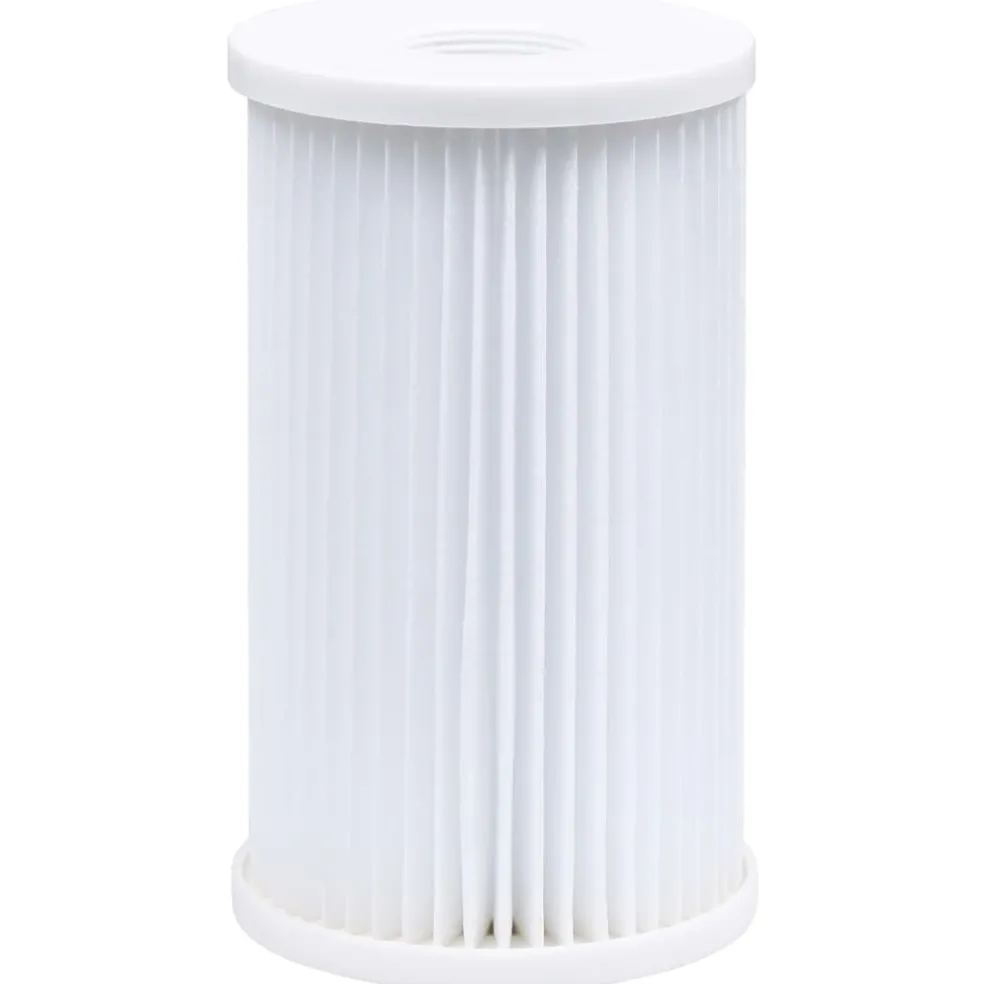 vidaXL Zwembadskimmer hangend en pomp met adapter 16 cm kunststof