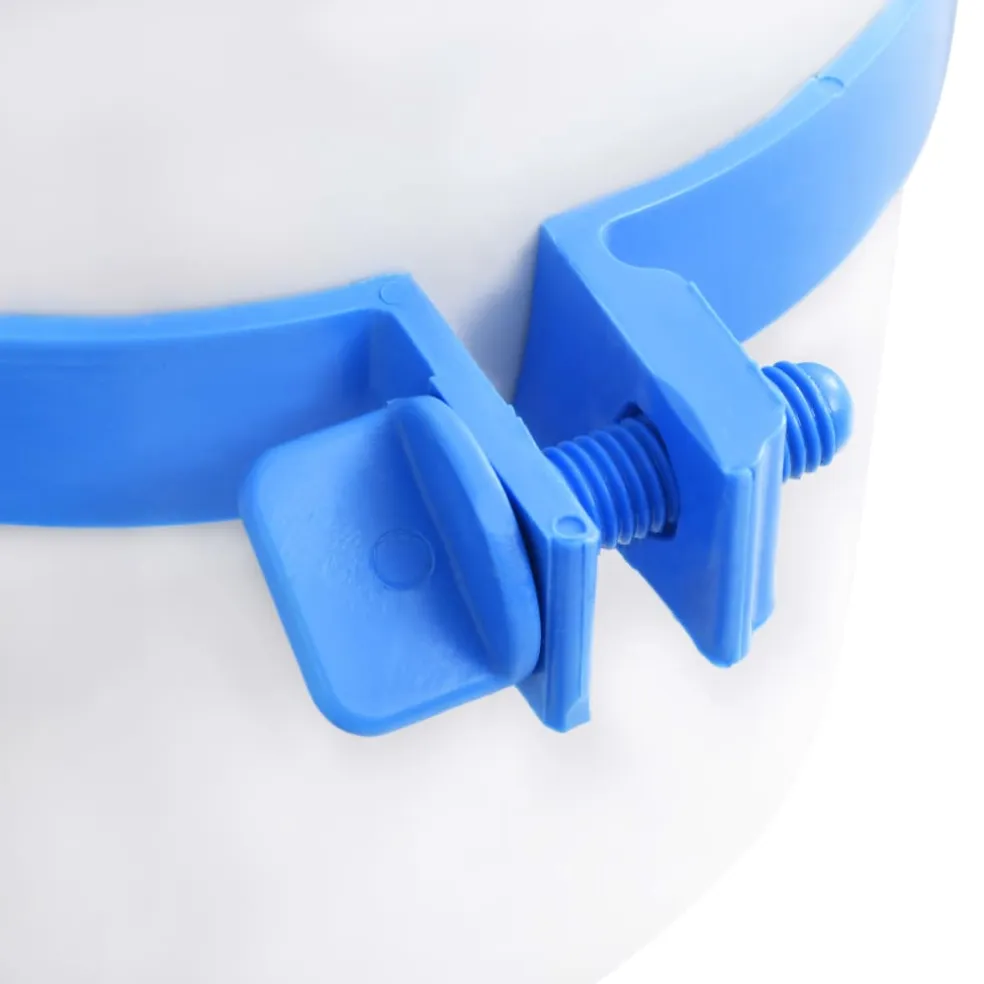 vidaXL Zwembadskimmer hangend en pomp met adapter 16 cm kunststof