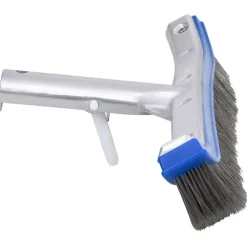 vidaXL Zwembadwandborstel aluminium