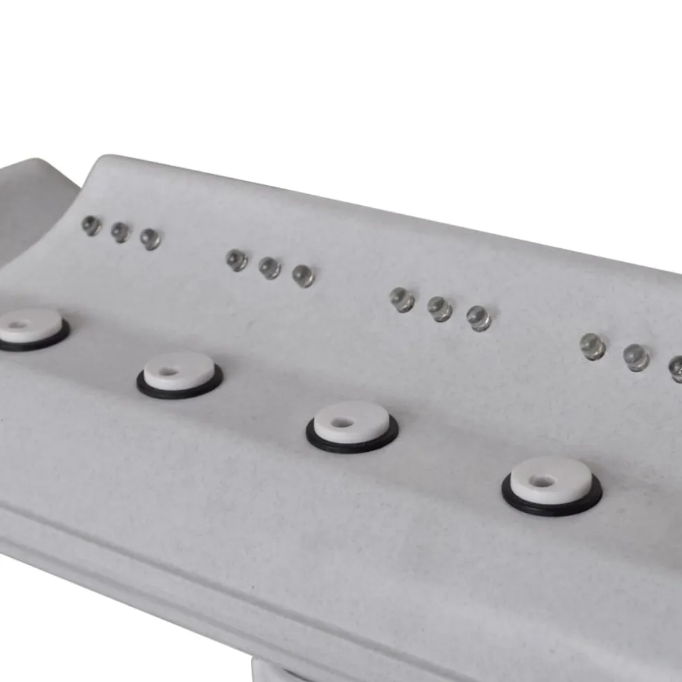vidaXL Zwembad waterval fontein met LED