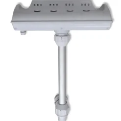 vidaXL Zwembad waterval fontein met LED
