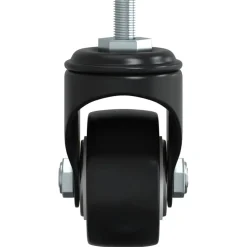 vidaXL Zwenkwielen 4 stuks 35 mm ijzer zwart