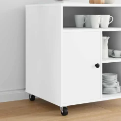 vidaXL Zwenkwiel 2 st Zilver 60 x 60 x 50 mm IJs en nylon